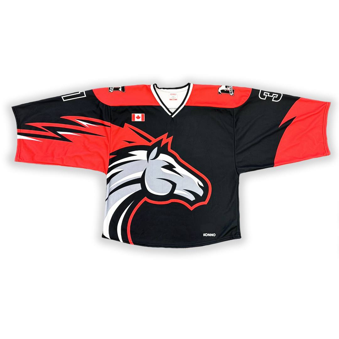 Custom hockey goalie hot sale jersey