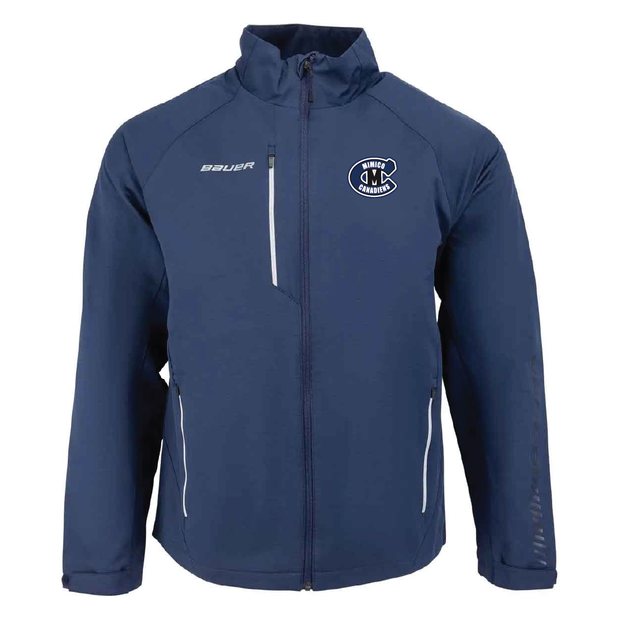 Mimico Canadiens Bauer Supreme Lightweight Warm Up Jacket (Patch Logo)