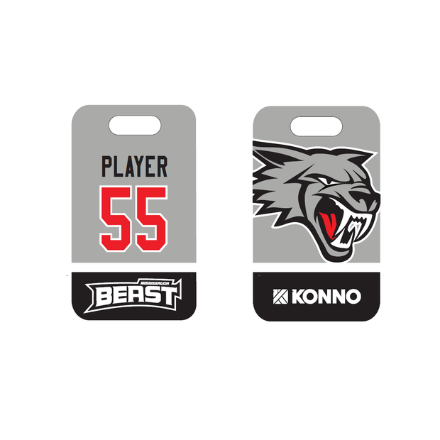 Mississauga Beast Custom Bag Tag (Sublimated)