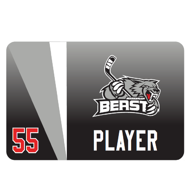 Mississauga Beast Custom Skate Mat (Sublimated)