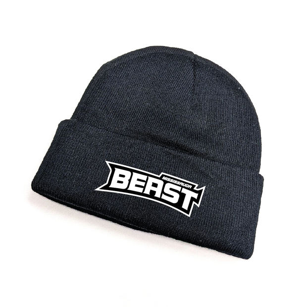 Mississauga Beast Knit Cuff Toque (Custom Patch Logo)