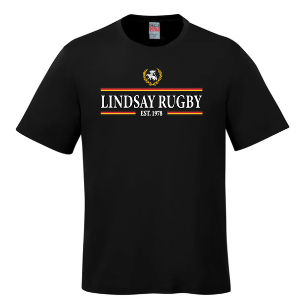 Lindsay RFC EST. 1978 Cotton/Blend Tee (Print Logo)