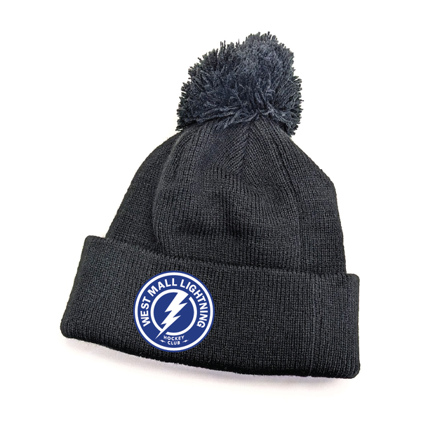 West Mall Lightning New Era Pom Pom Toque (Custom Patch)