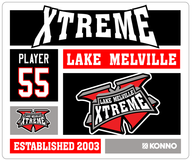 Xtreme Minor Hockey Personalized Sherpa Blanket (Sublimated)