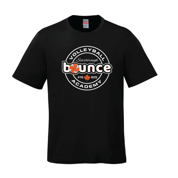 Bounce Volleyball Cotton/Blend Essentials Tee (Print Logo)