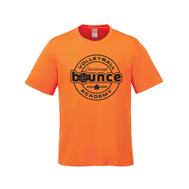 Bounce Volleyball Cotton/Blend "Intense" Tee (Print Logo)