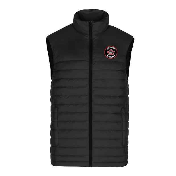 CAL-Kingston Panthers Puffy Vest (Patch Logo)