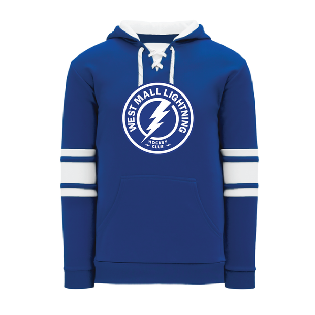 West Mall Lightning Classic Hockey Hoodie (Patch Logo)