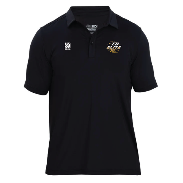 CB Elite Cool Tech Performance Polo (Print Logo)