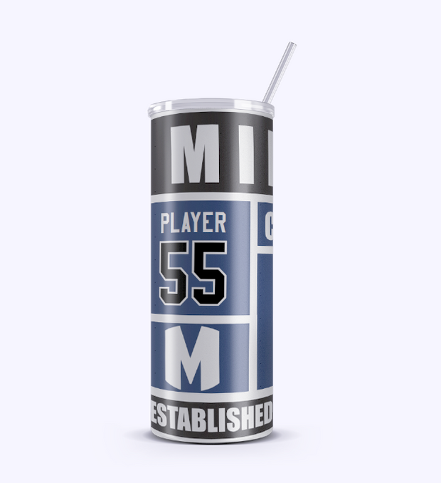 Mimico Canadiens Sublimated Custom Tumbler (Sublimated Design)