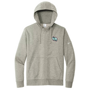 HR Juel Nike Club Fleece Swoosh Full Zip Hoodie (Twill Patch Logo)