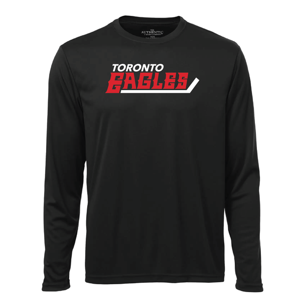 Toronto Eagles Long Sleeve Performance Tee (Print Logo)