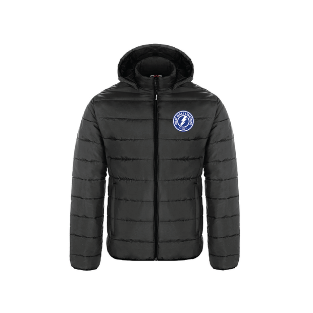 West Mall Lightning CX2 Glacial Puffy Jacket with Detachable Hood (Patch Logo)
