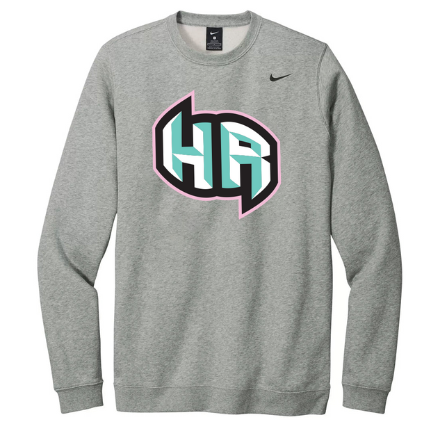 HR Juel Nike Club Fleece Crewneck (Twill Patch Logo)