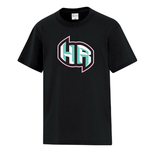HR Juel Cotton Blend Tee (Print Logo)
