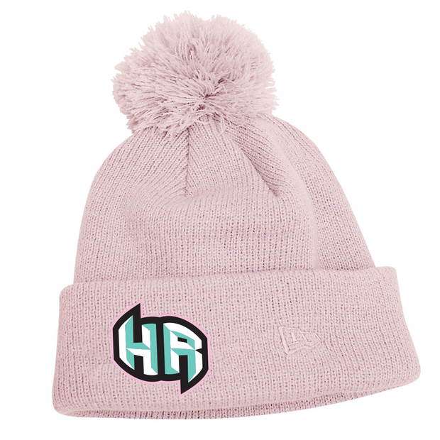 HR Juel New Era Pom Pom Toque (Twill Patch Logo)