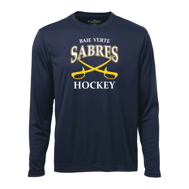 Baie Verte Long Sleeve Performance Tee (Print Logo)