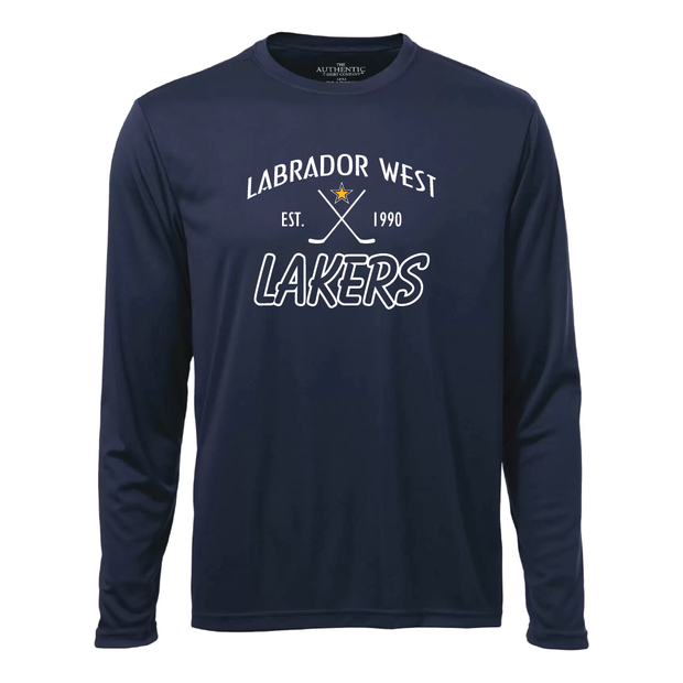 Labrador West Lakers Long Sleeve Performance Tee (Print)