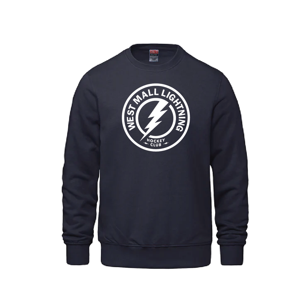 West Mall Lightning Premium Crewneck (Print Logo)