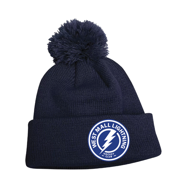 West Mall Lightning New Era Pom Pom Toque (Custom Patch)