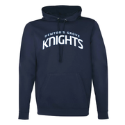 Newton's Grove Knights Game Day Fleece Hooded Sweatshirt (Print Logo)
