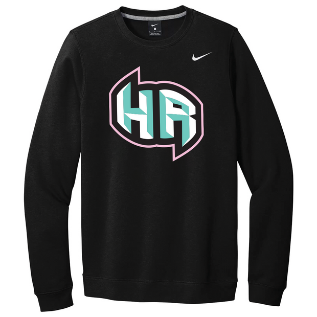 HR Juel Nike Club Fleece Crewneck (Twill Patch Logo)