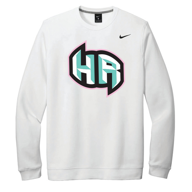 HR Juel Nike Club Fleece Crewneck (Twill Patch Logo)