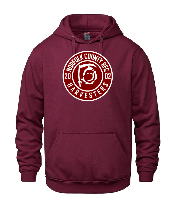 Norfolk Harvesters Premium Hoodie (Custom Twill Patch Logo)