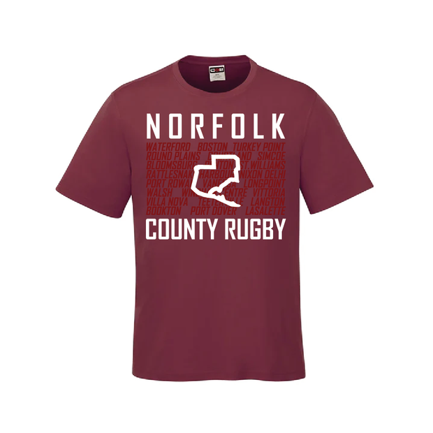 Norfolk Harvesters Cotton Tee NEW (Print Logo)