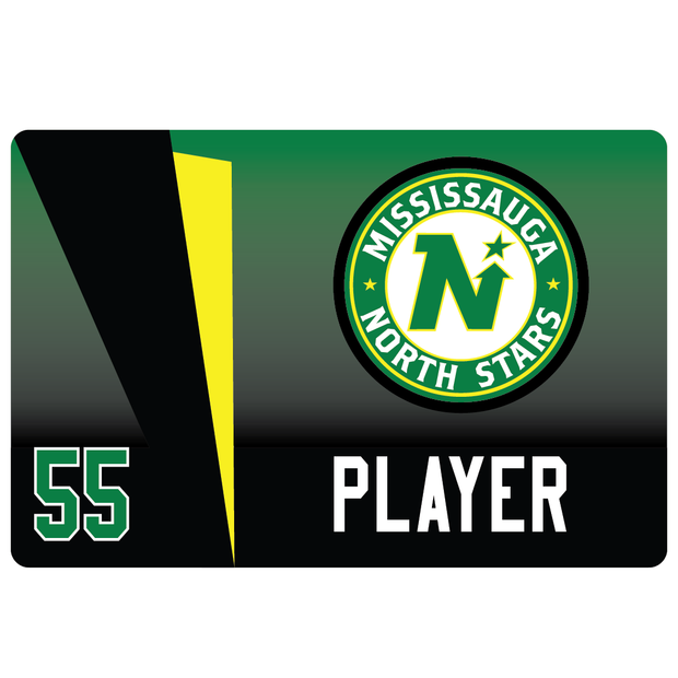 Mississauga North Stars Custom Skate Mat (Sublimated)