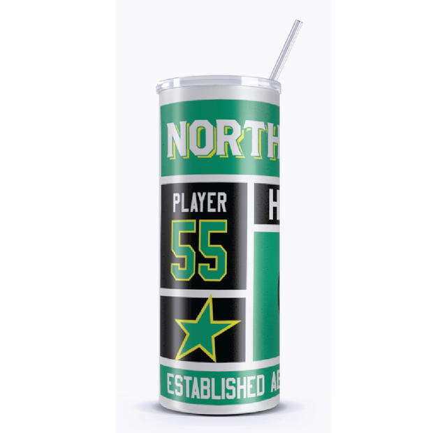 Mississauga North Stars Sublimated Custom Tumbler (Sublimated Design)