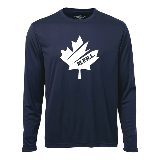 Moss Park Long Sleeve Performance Tee (Print Logo)