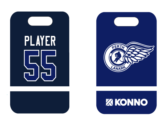 Perth Lanark Wings Custom Bag Tag (Sublimated)