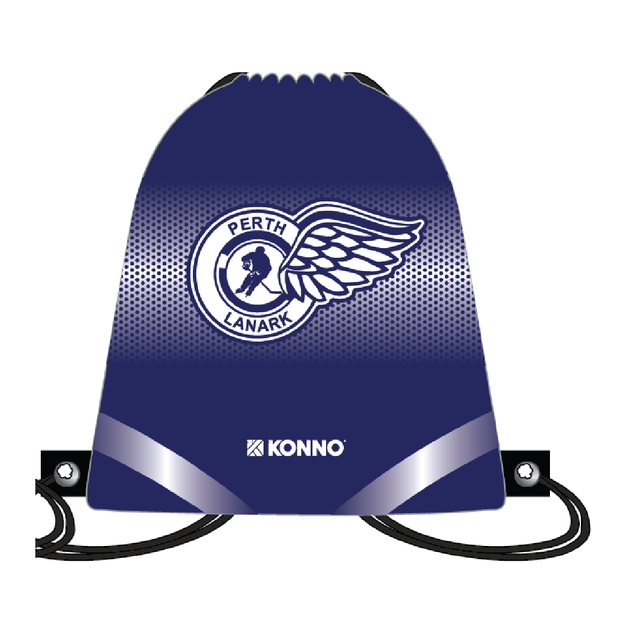 Perth Lanark Wings Sublimated Drawstring Cinch Bag (Sublimated Logo)