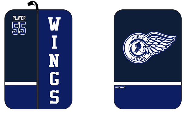 Perth Lanark Wings Custom Garment Bag (Sublimated)
