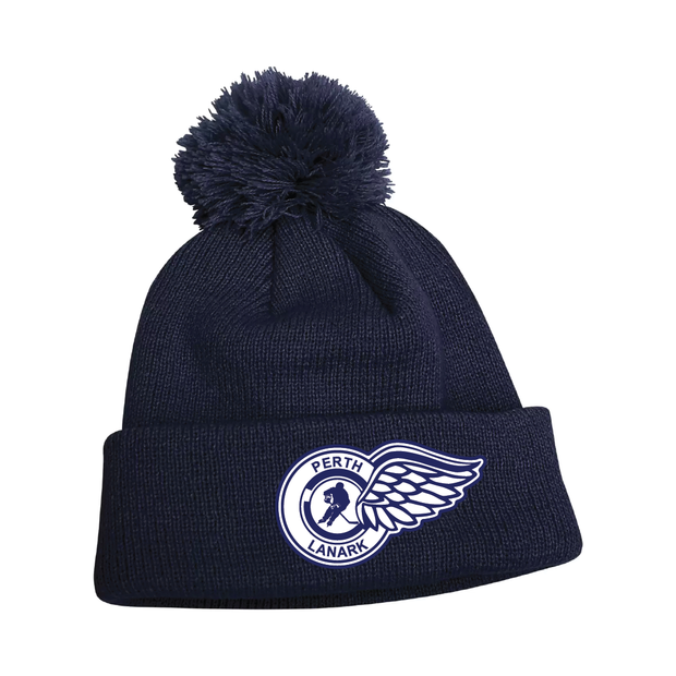 Perth Lanark Wings New Era Pom Pom Toque (Custom Patch)