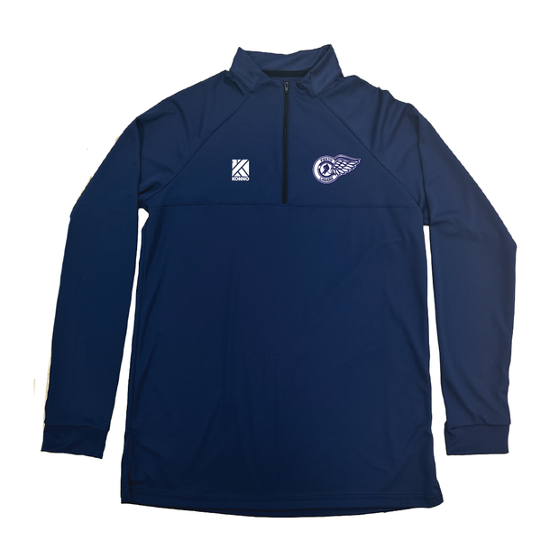 Perth Lanark Wings 1/4 Zip Pullover (Print Logo)