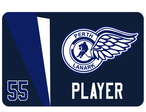 Perth Lanark Wings Custom Skate Mat (Sublimated) (Copy)