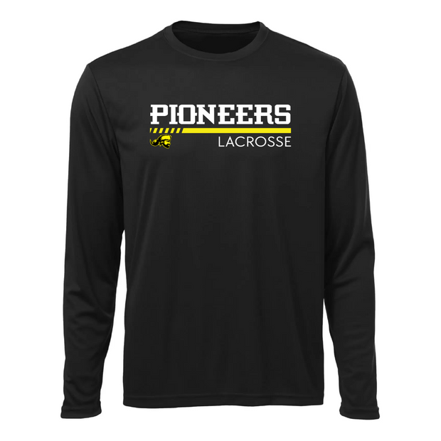 Lethbridge Pioneers Long Sleeve Performance Tee (Print Pro Logo)