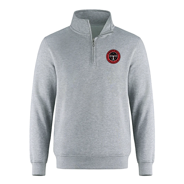 Toronto Bulls Premium Fleece 1/4 Zip Sweatshirt (patch logo)