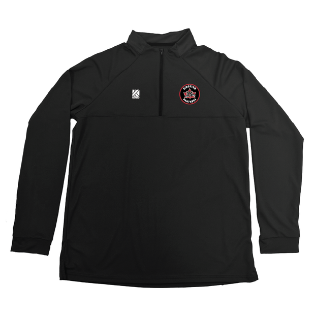 CAL-Kingston Panthers 1/4 Zip Pullover (Print Logo)