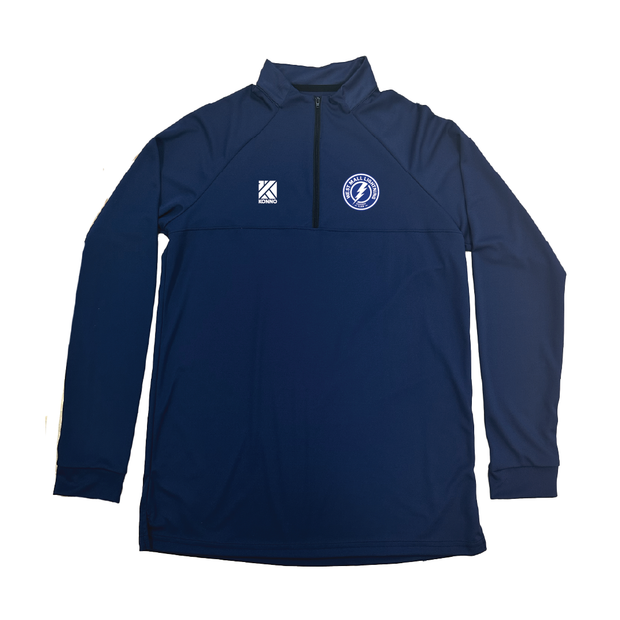 West Mall Lightning 1/4 Zip Pullover (Print Logo)