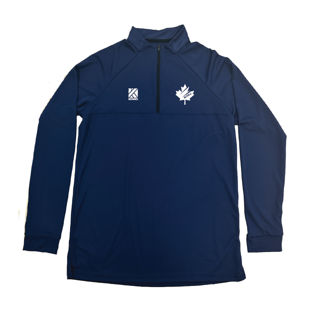 Moss Park 1/4 Zip Performance Pullover (Print Logo)