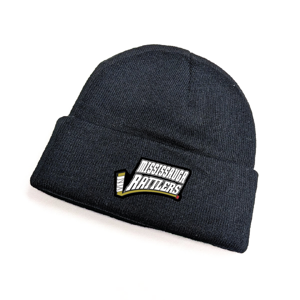 Mississauga Rattlers Knit Cuff Toque (Custom Patch Logo)