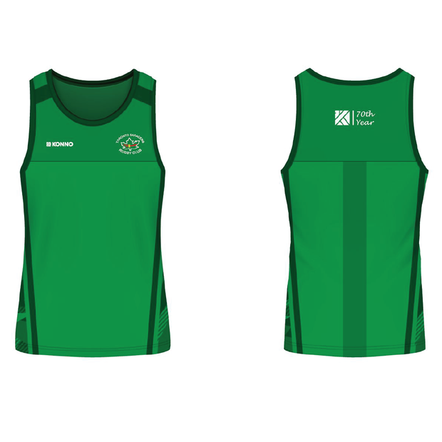 Toronto Saracens Custom Green Performance Singlet (Sublimated)