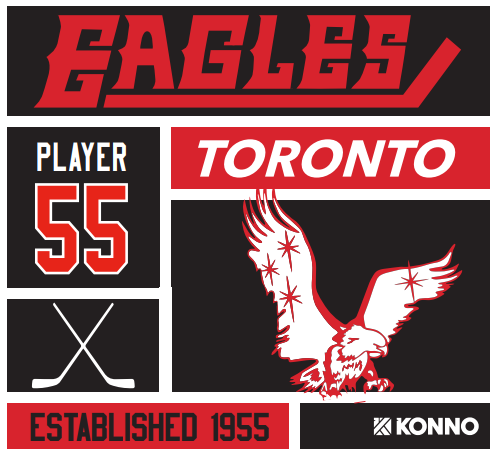 Toronto Eagles Sublimated Custom Tumbler (Sublimated Design)
