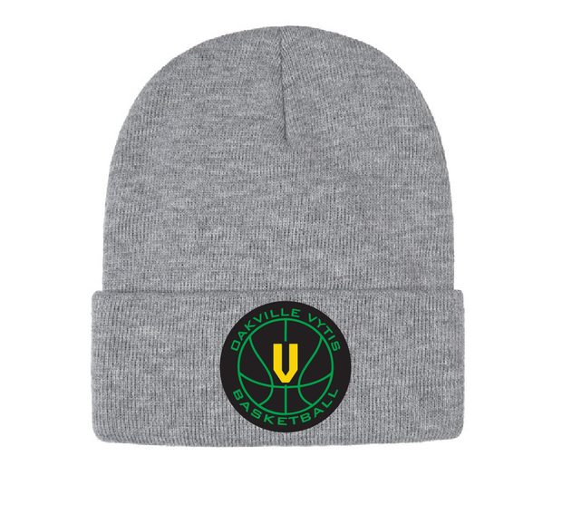 Vytis Embroidered Knit Cuff Toque (Patch Logo)