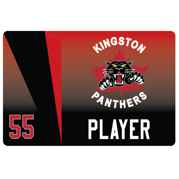 CAL-Kingston Panthers Custom Skate Mat (Sublimated)