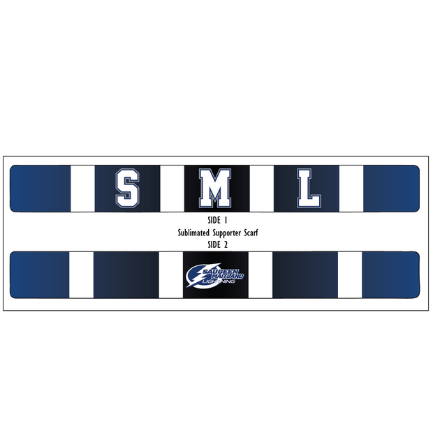 Lightning Custom Supporter Scarf (Sublimated)