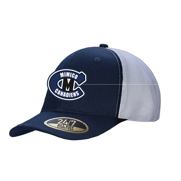 Mimico Canadiens Snap Back Trucker Cap (Patch Logo)